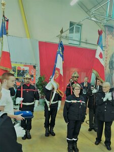 Remise de la légion d'honneur le 17 septembre 2022 à Nadine ARNON, adjointe 